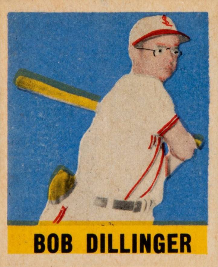 1948 Leaf Bob Dillinger #144 Baseball Card