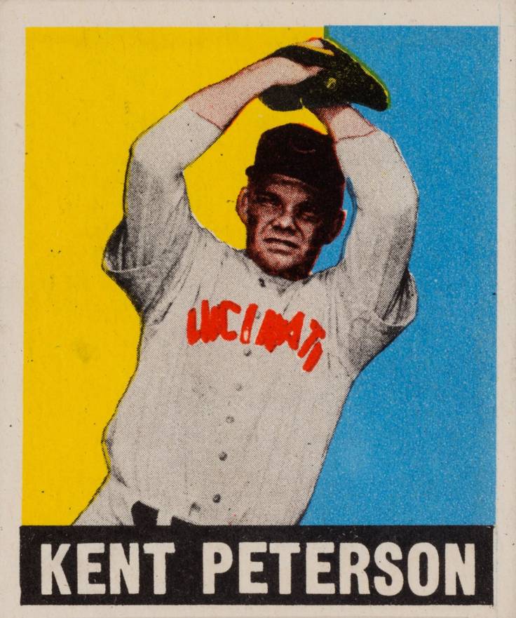 1948 Leaf Kent Peterson #42b Baseball Card