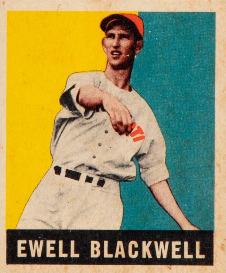 1948 Leaf Ewell Blackwell #39 Baseball Card