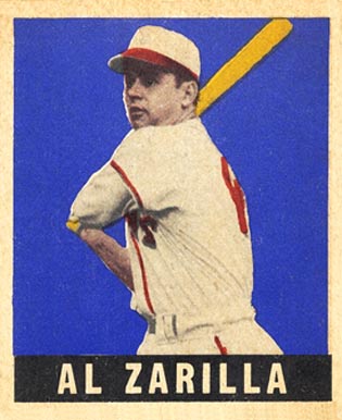 1948 Leaf Al Zarilla #36 Baseball Card