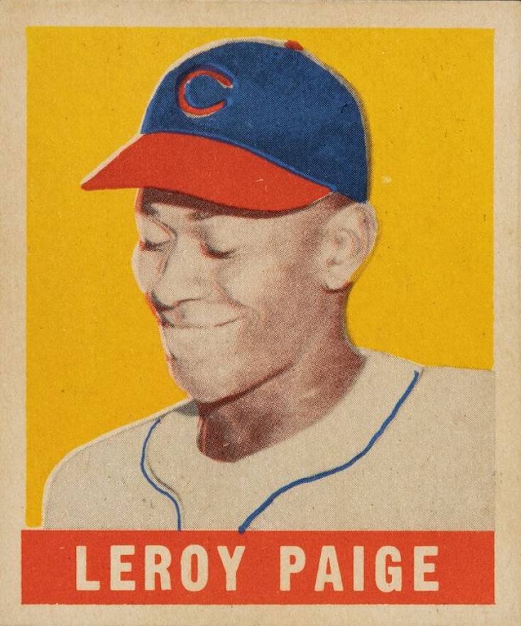 1948 Leaf Leroy Paige #8 Baseball Card