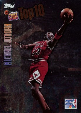 1997 Topps Inside Stuff Michael Jordan #IS1 Basketball Card