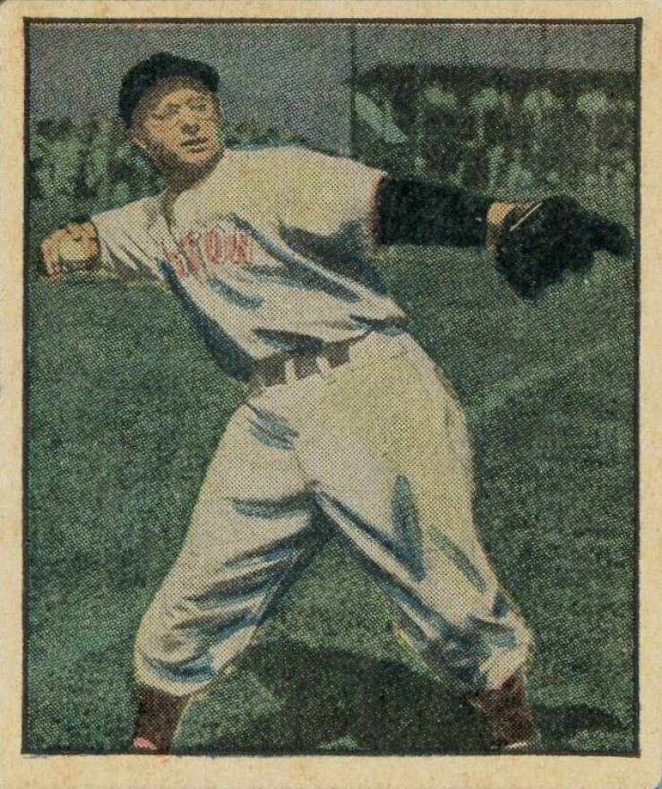 1951 Berk Ross Dom DiMaggio #1-8 Baseball Card