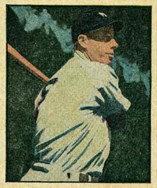 1951 Berk Ross Joe DiMaggio #2-5 Baseball Card