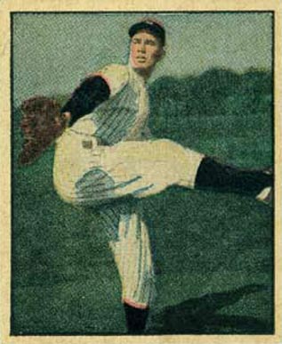1951 Berk Ross Tommy Byrne #4-4 Baseball Card