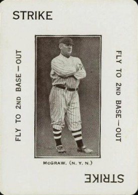 1914 Polo Grounds Game John McGraw # Baseball Card