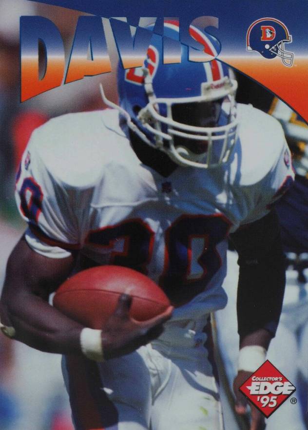 1995 Collector's Edge Terrell Davis #10 Football Card