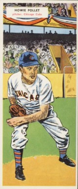 1955 Topps Doubleheaders Polett/Banks #31/32 Baseball Card