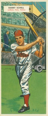 1955 Topps Doubleheaders Schell/Triandos #81/82 Baseball Card