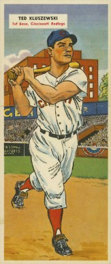 1955 Topps Doubleheaders Kluszewski/Owens #121/122 Baseball Card