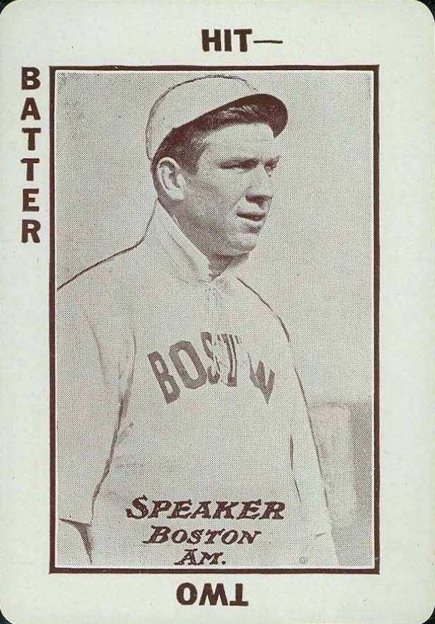1913 National Game Tris Speaker #34 Baseball Card