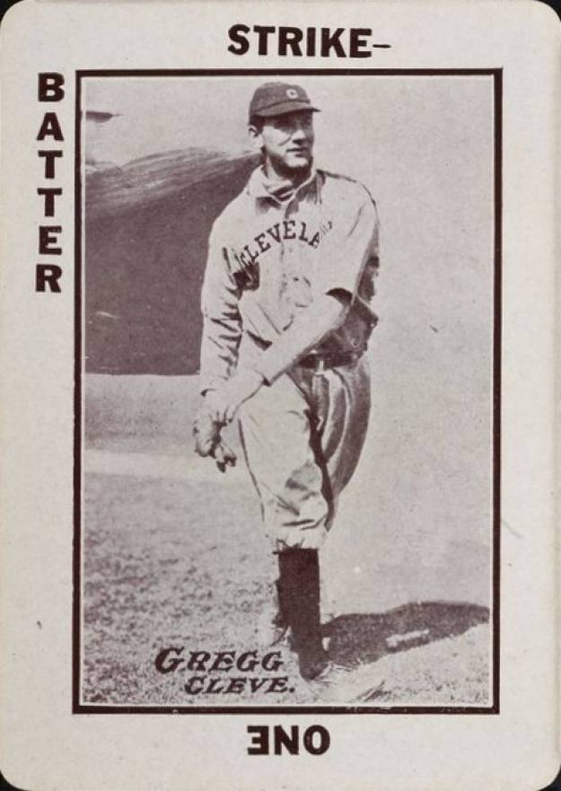 1913 National Game Vean Gregg #17 Baseball Card