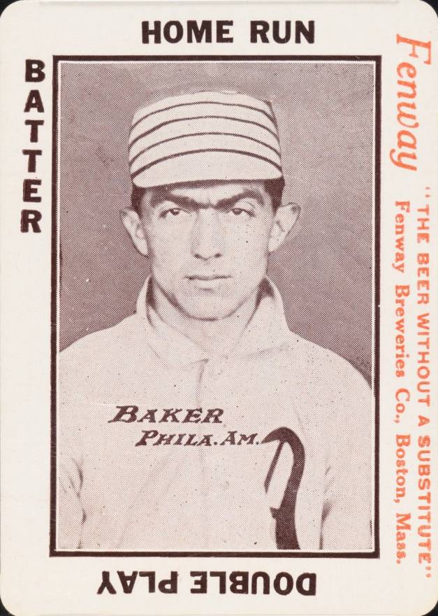 1913 Tom Barker Game Frank Baker # Baseball Card