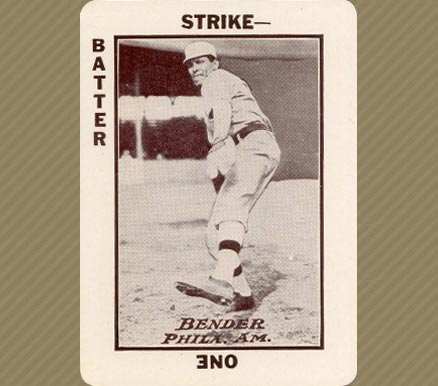 1913 Tom Barker Game Chief Bender # Baseball Card