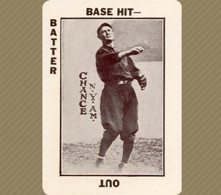 1913 Tom Barker Game Frank Chance # Baseball Card