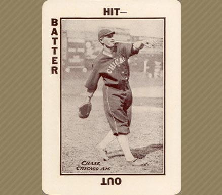 1913 Tom Barker Game Hal Chase # Baseball Card