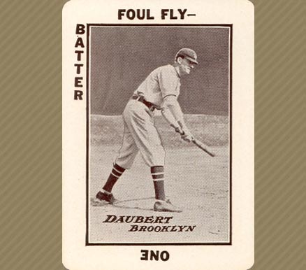 1913 Tom Barker Game Jake Daubert # Baseball Card
