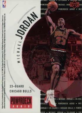 1997 Upper Deck Michael Jordan # Basketball Card