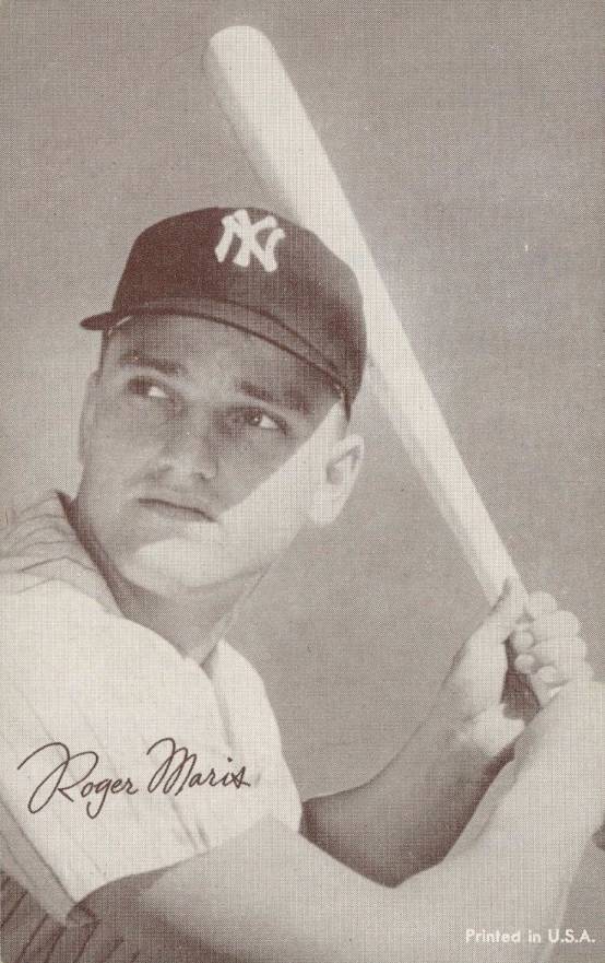 1947 Exhibits 1947-66 Roger Maris # Baseball Card