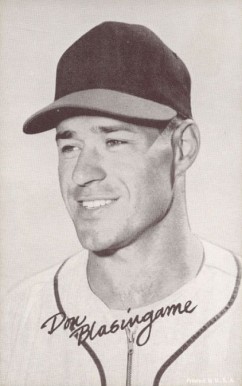 1947 Exhibits 1947-66 Don Blasingame # Baseball Card