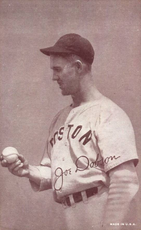 1947 Exhibits 1947-66 Joe Dobson # Baseball Card