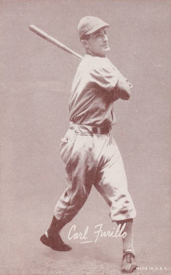 1947 Exhibits 1947-66 Carl Furillo # Baseball Card