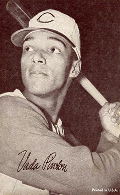 1947 Exhibits 1947-66 Vada Pinson # Baseball Card