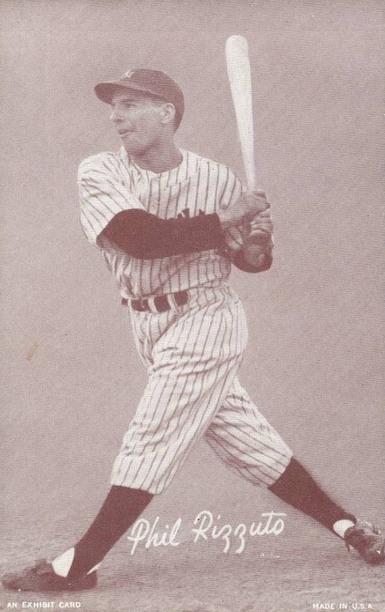 1947 Exhibits 1947-66 Phil Rizzuto # Baseball Card