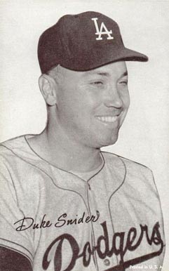 1947 Exhibits 1947-66 Duke Snider # Baseball Card
