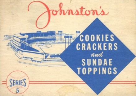 1955 Johnston Cookies Braves Checklist Series 5 # Baseball Card