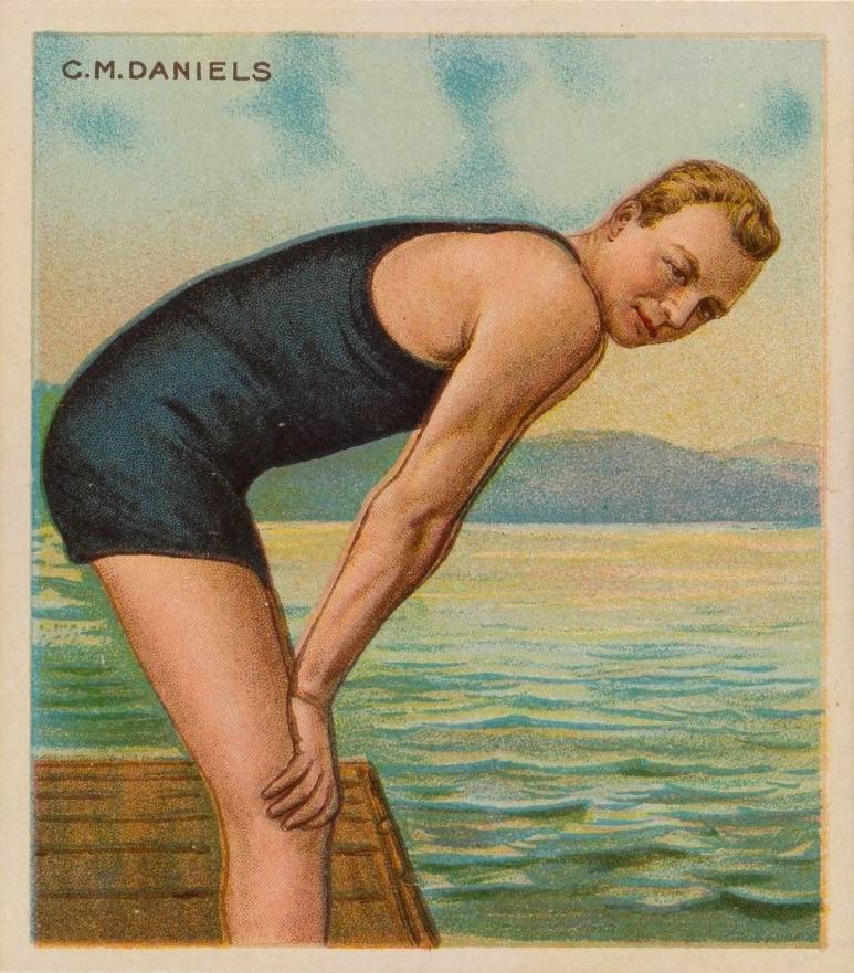 1910 T218 Champions C.M. Daniels #21 Other Sports Card