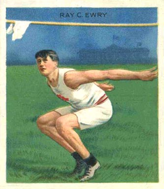 1910 T218 Champions Ray C. Ewry #32 Other Sports Card
