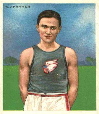 1910 T218 Champions W.J. Kramer #83 Other Sports Card