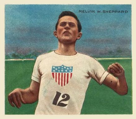 1910 T218 Champions Melvin W. Sheppard #128 Other Sports Card