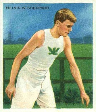 1910 T218 Champions Melvin W. Sheppard #129 Other Sports Card