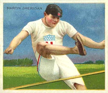 1910 T218 Champions Martin Sheridan #130 Other Sports Card