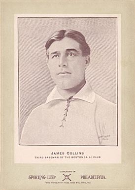 1902 Sporting Life Cabinets James Collins #116 Baseball Card