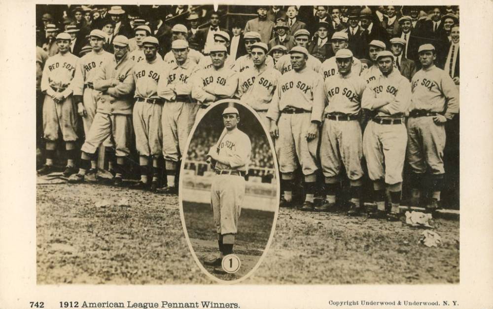 1900 Postcards & Trade 1912 Boston Red Sox # Baseball Card
