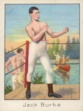 1910 T220 Champions Jack Burke # Other Sports Card