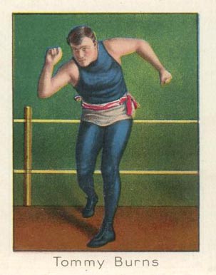 1910 T220 Champions Tommy Burns # Other Sports Card
