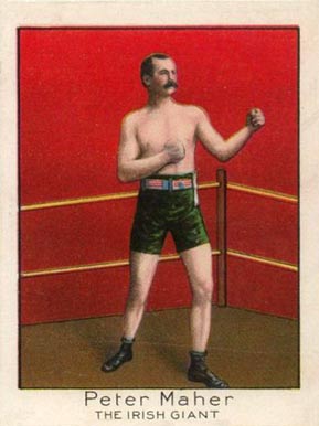 1910 T220 Champions Peter Maher # Other Sports Card