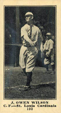 1916 Sporting News J. Owen Wilson #192 Baseball Card