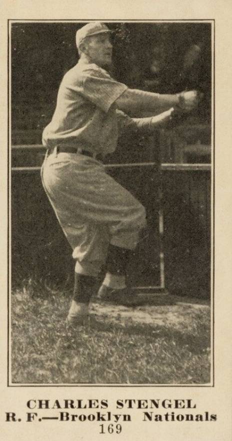1916 Sporting News Charles Stengel #169 Baseball Card