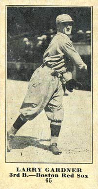 1916 Sporting News Larry Gardner #65 Baseball Card