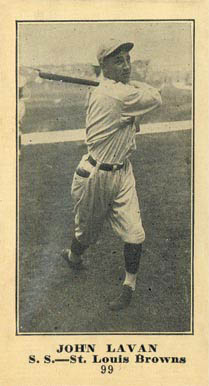 1916 Sporting News John Lavan #99 Baseball Card