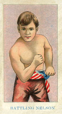 1910 American Caramel Black Back Battling Nelson # Other Sports Card