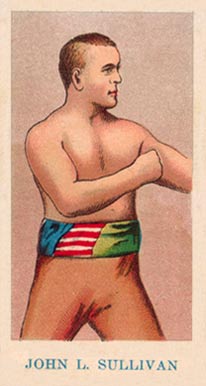 1910 American Caramel Black Back John L. Sullivan # Other Sports Card