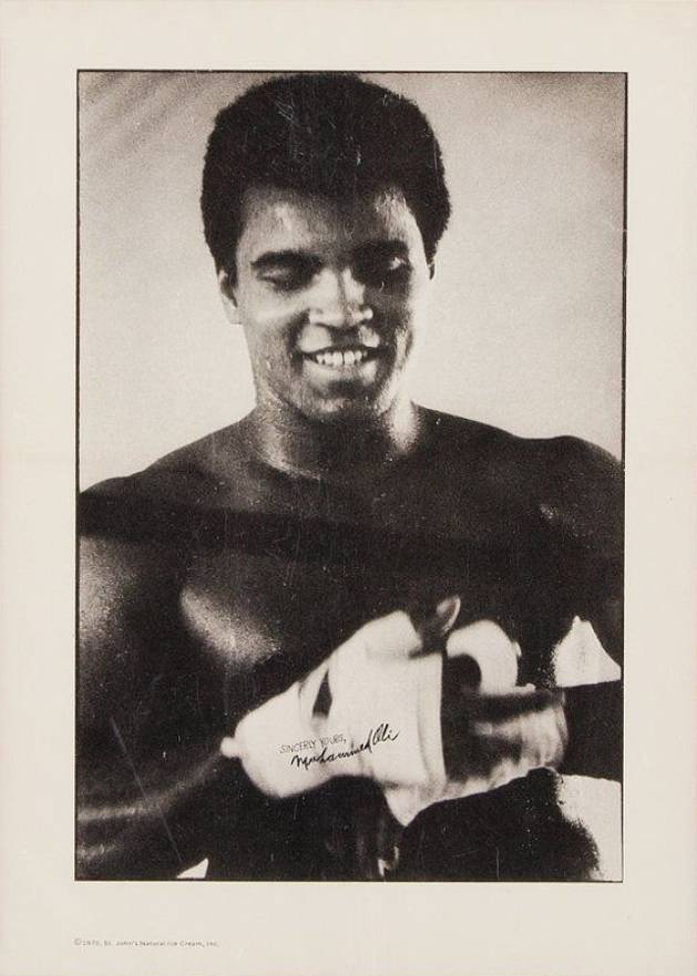1975 St. John's Ice Cream Muhammad Ali # Other Sports Card