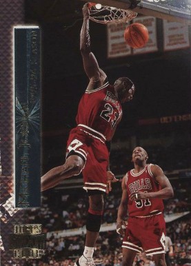 1996 Stadium Club Shining Moments Michael Jordan #SM2 Basketball Card