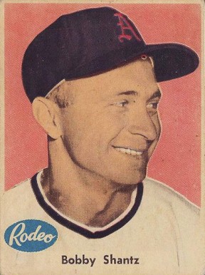 1956 Rodeo Meats Bobby Shantz # Baseball Card
